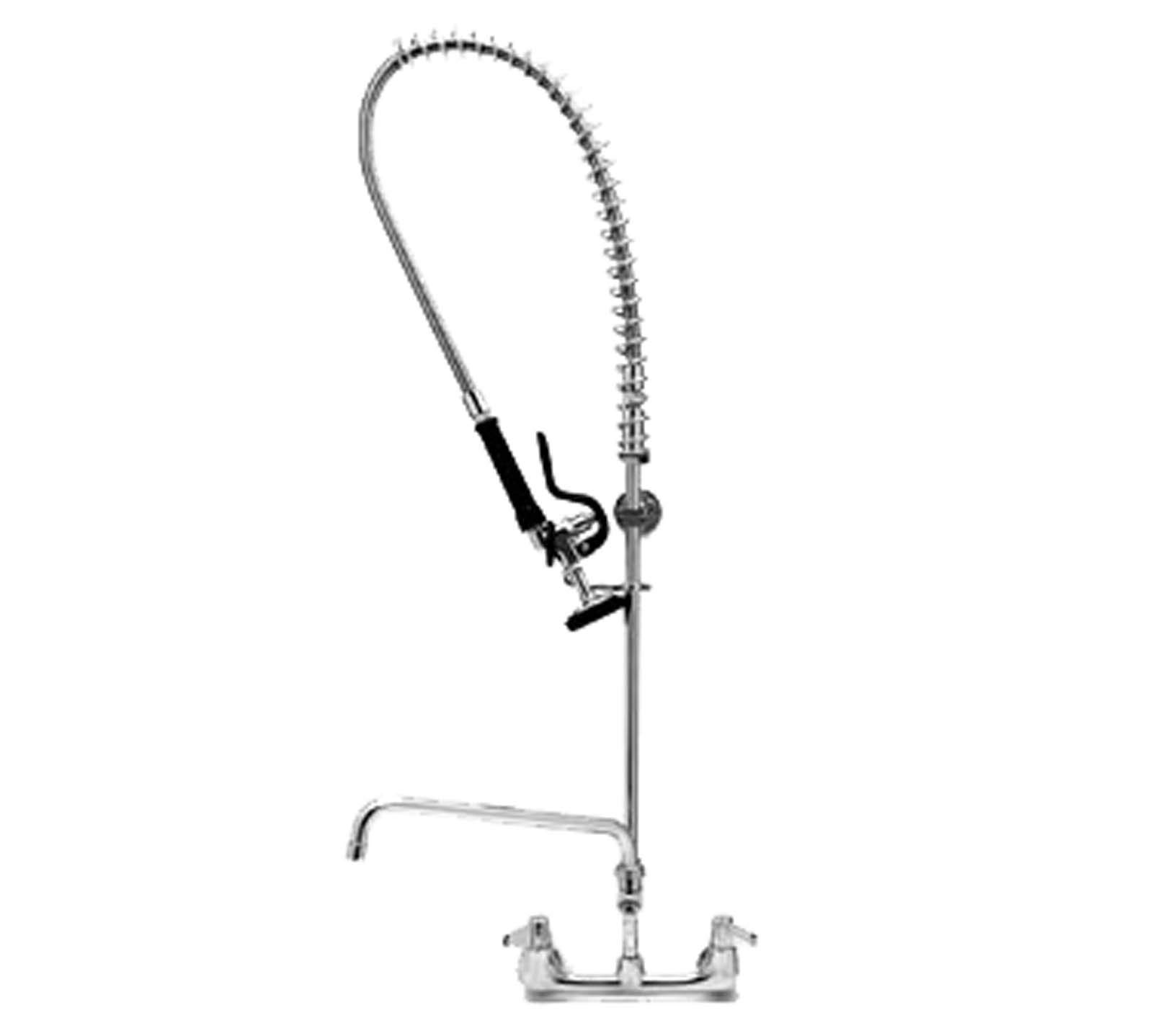 Base de montage mural pré-rinçage T&S Brass 5PR-8W14 pour cuisine avec robinet 35,6 cm