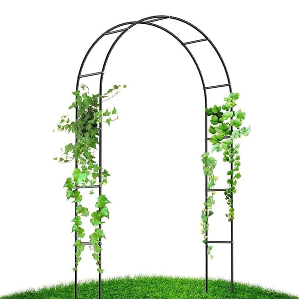 - Supvox® Garden Arch Plant Stand - Metal Plant Stand for Balcony - Arch Steel Frame Garden - Garden Trellis for Climbing Plants - Garden Decoration Items - for Indoor/Outdoor, Backyard, Lawn, Patio