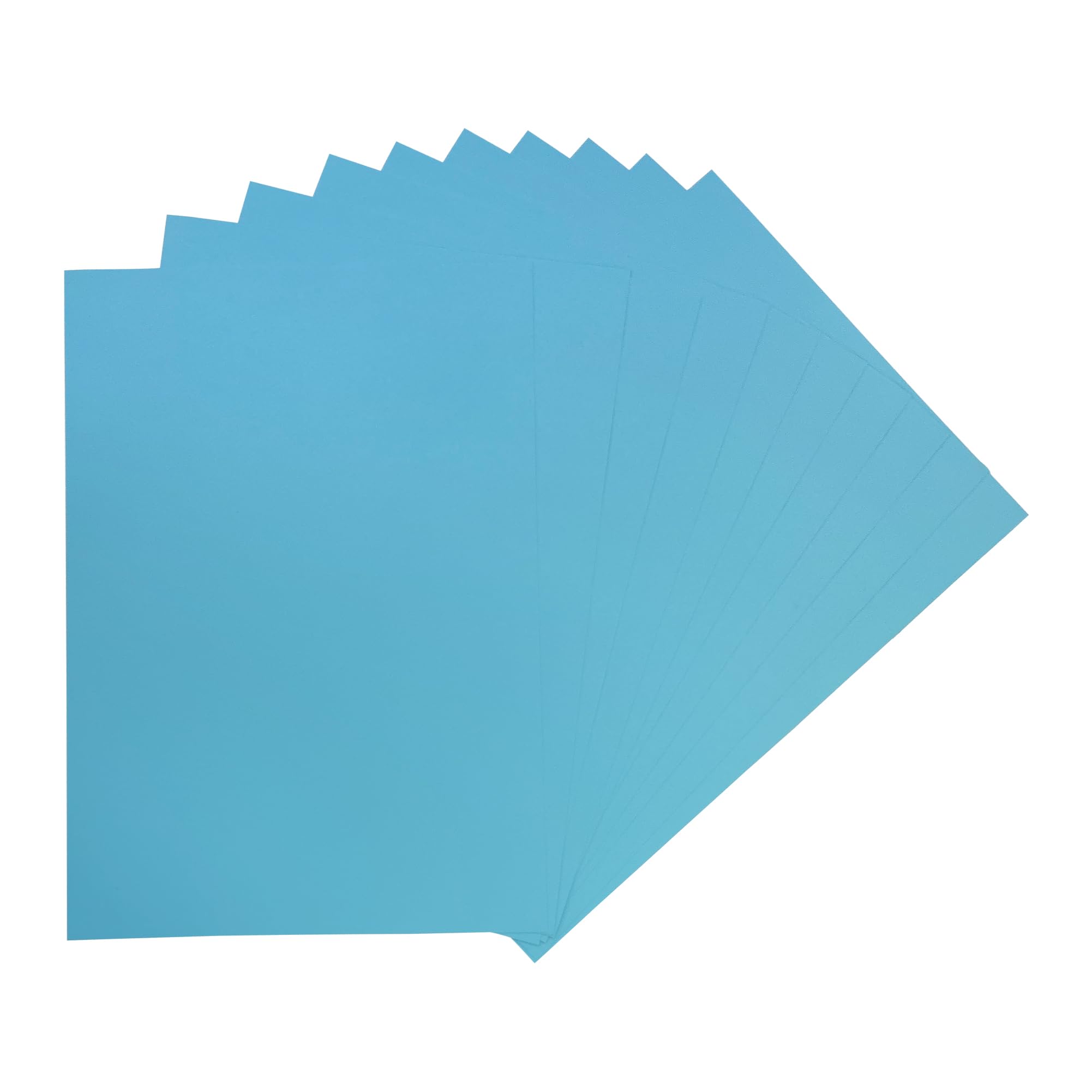 Pack of 250 A4 Light Blue Coloured Card 160gsm Sheets