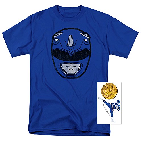 Popfunk Power Rangers Blue Ranger Mask T-Shirt2