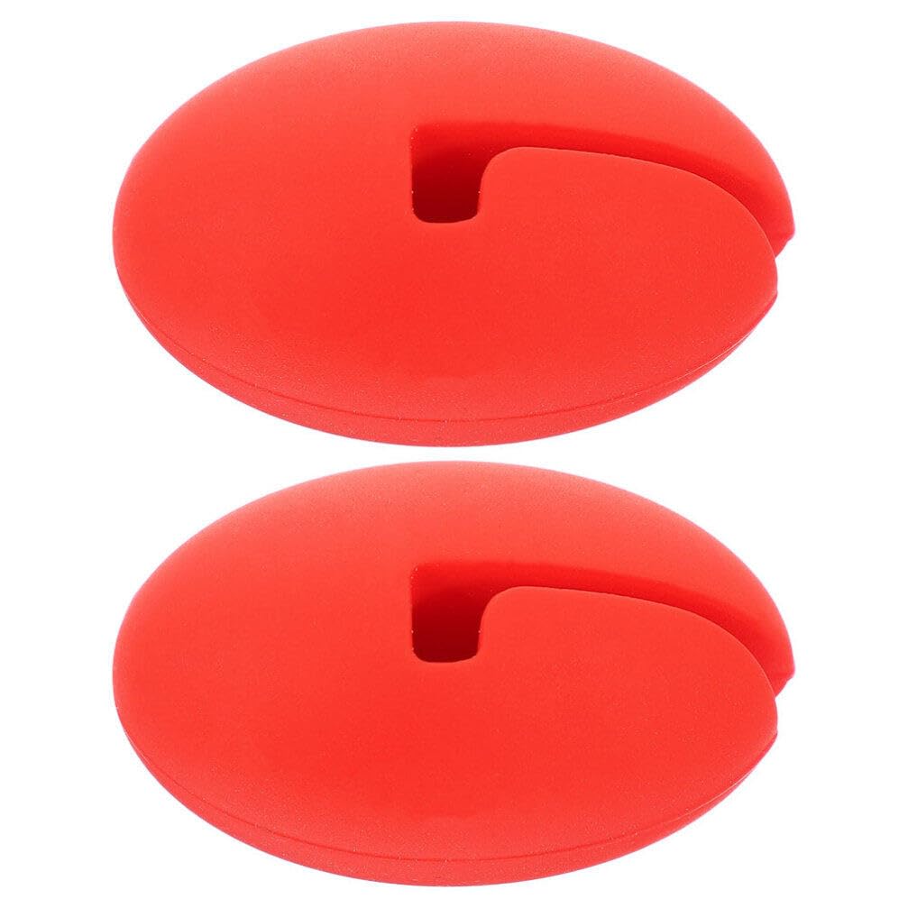 2pcs Thermometer Holder Thermometer Clamp Temp Probe Clip Temperature Probe Clamp Thermometer Clip Silicone Thermometer Clip on Pot Thermometer Pot Clip Thermometer Clip Holder