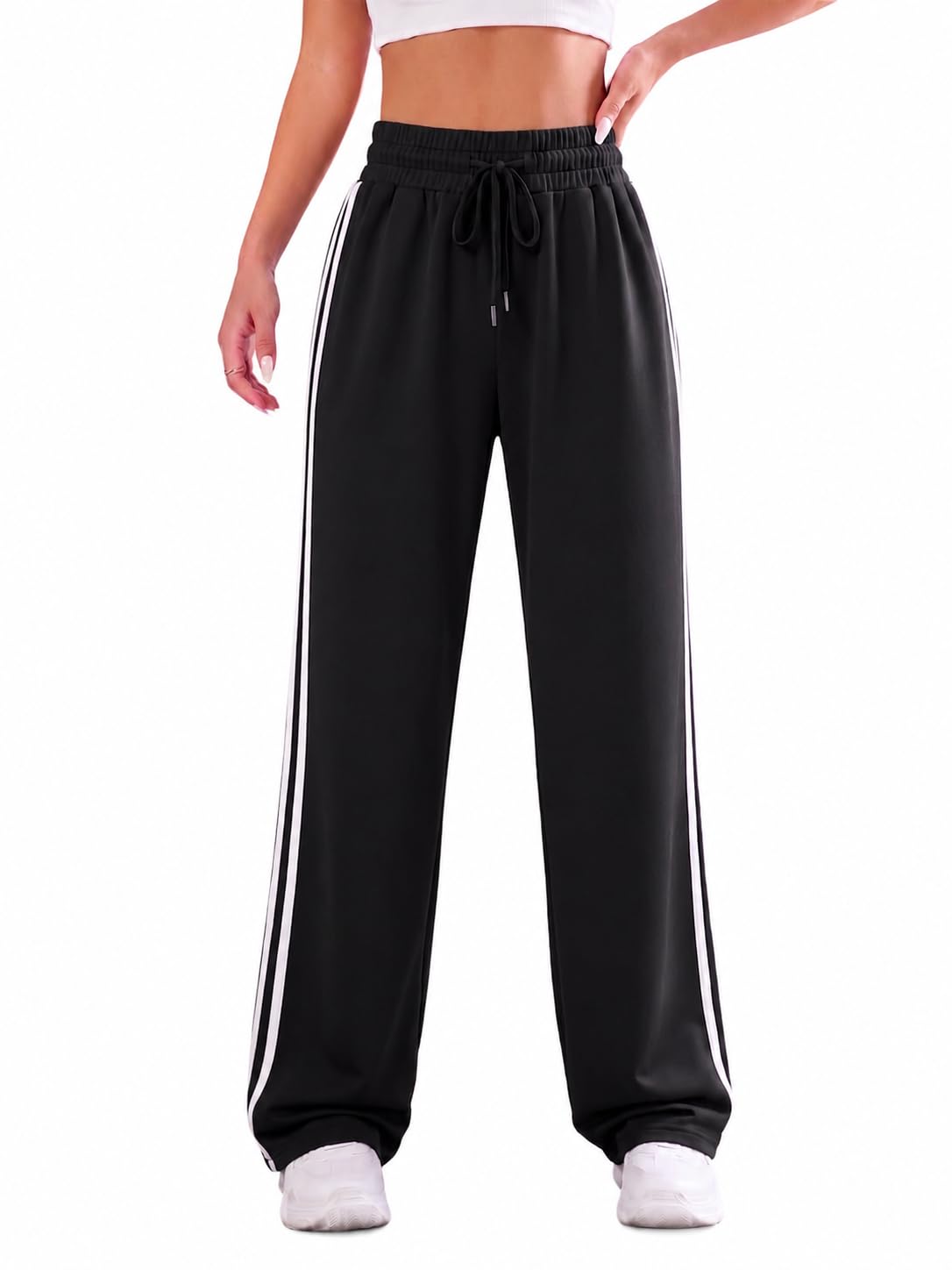 trufflegum Track Pant for Women || Baggy Fit || Track Pants || Full Elastic Jogger Track Pant ||-picture-16