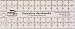 Creative Grids Shoreline Handwerks Custom Quilting Ruler 2.5 x 6.5 inches
