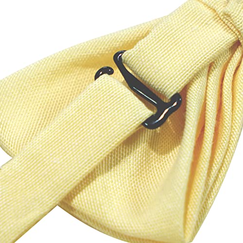 Image of AUSKY 8 PACKS Elegant Adjustable Pre-tied Bow Ties for Men Boys (1&4&5&6&8 Pack for option)