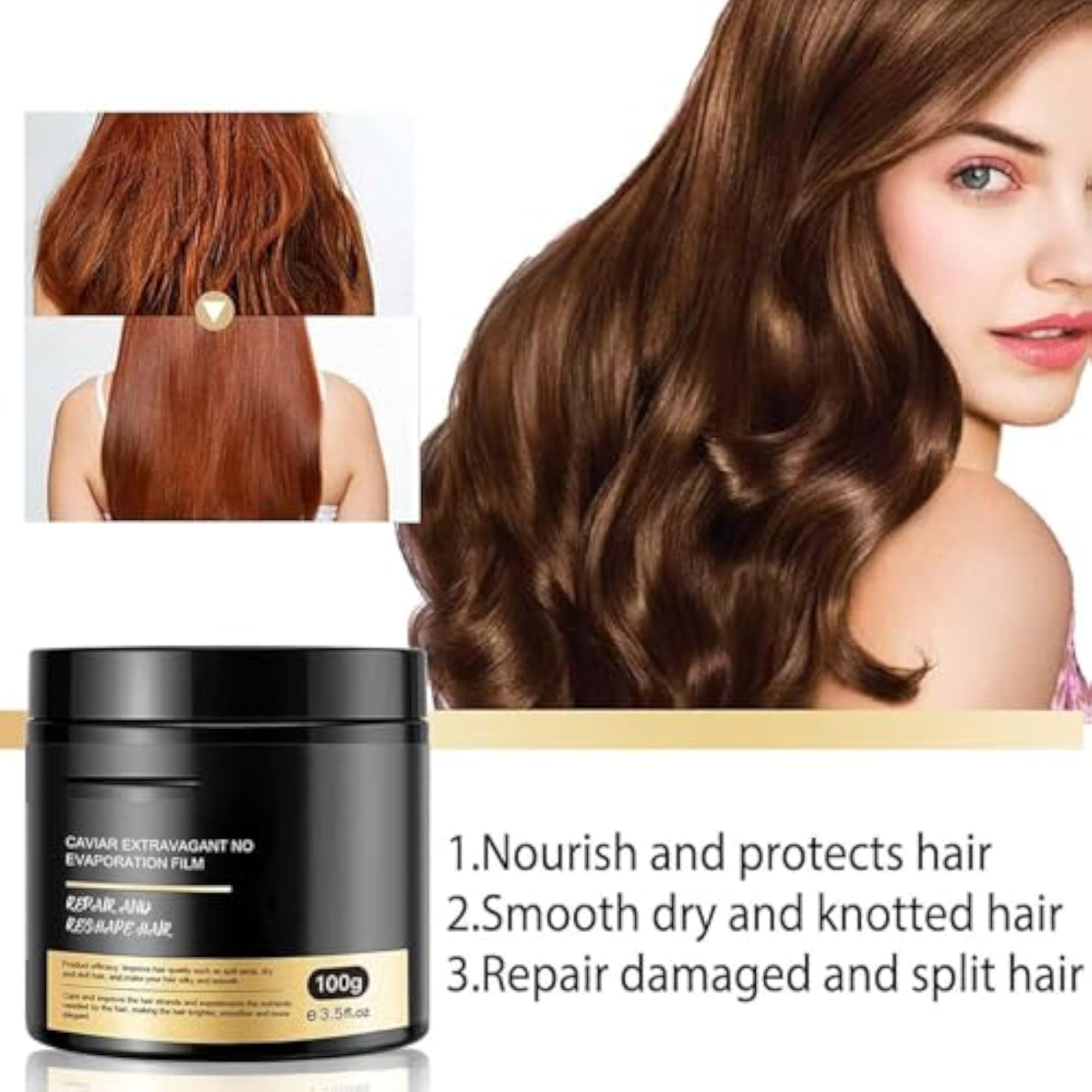 Caviar Hair Repair Mask for Deep Conditioning & Nourishment