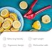 Cucisina Lime Squeezer - Aluminum Citrus Juicer - Lemonade Squeezer Press - Handheld Lemon Juicer - Easy-to-Clean, Max Extraction - Professional Kitchen Tool - Red