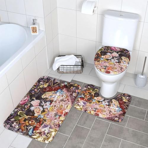 �s�v�c�̍��̃A���X �g�C���}�b�g 3�_�Z�b�g �t�^�J�o�[ �������ӂ��}�b�g �z�� ���� ����~�� �R�� �h�L �􂦂� �ӂ�ӂ� ������� �v���[���g 40x60cm