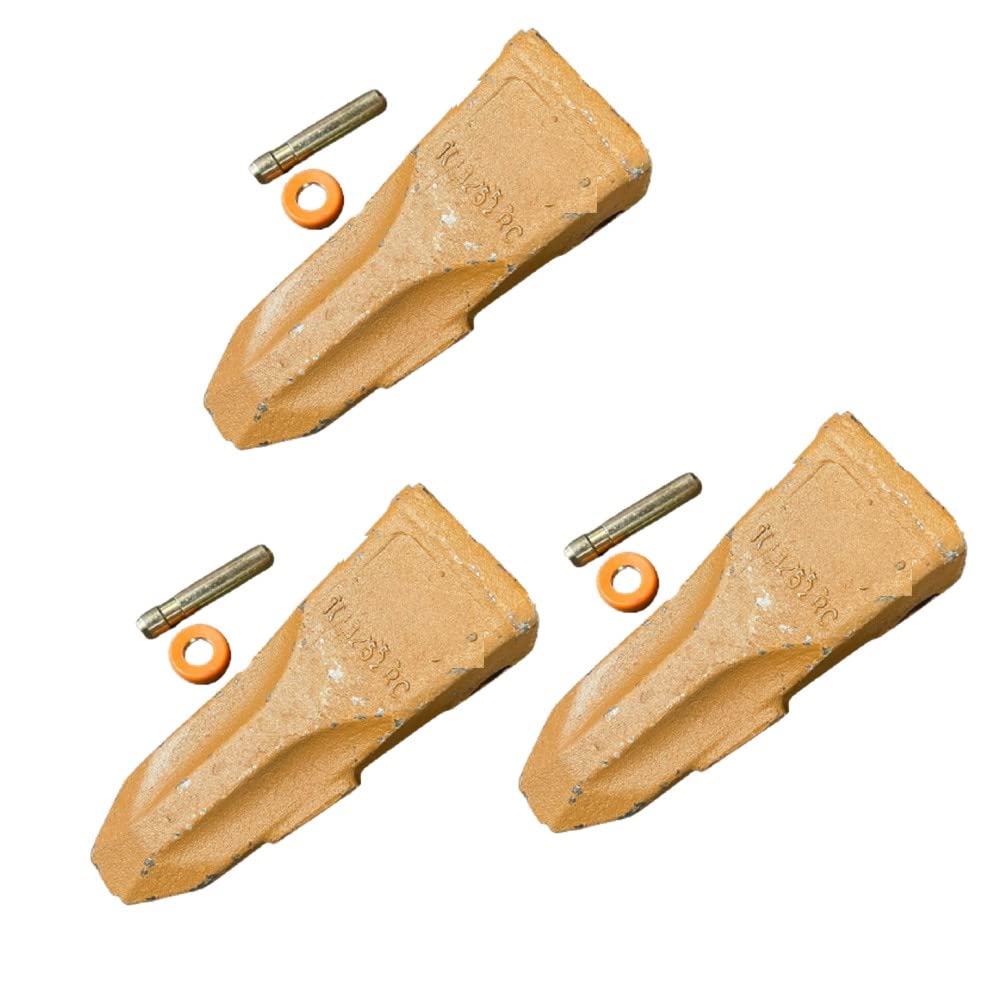 Amazon.com: 5 PK 1U3252 1u-3252 Rock Bucket Tooth & 9J2258 Pins