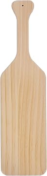 18inch Greek Sorority Paddle, Solid Wooden Fraternity Paddle, Unfinished Pine Wood Paddle, Frat Paddle