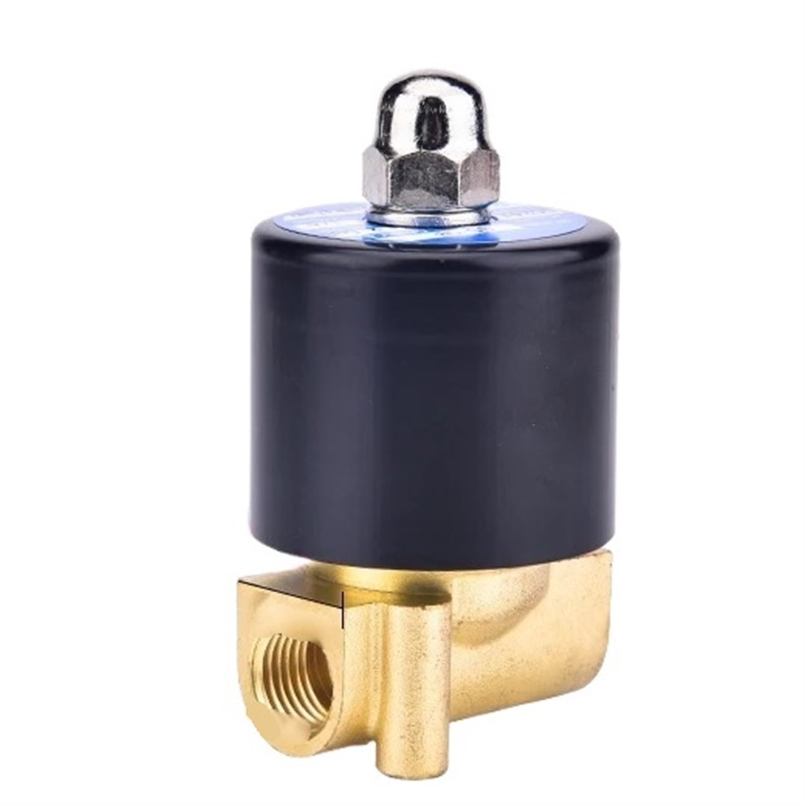 Válvula solenoide de válvula de zona, resistente al vapor a altas temperaturas, cuerpo de latón US-08/10 AC220V DC24V 1/10.2 cm 3/20.3 cm(US-08 DC24V) (US 08 DC24V)