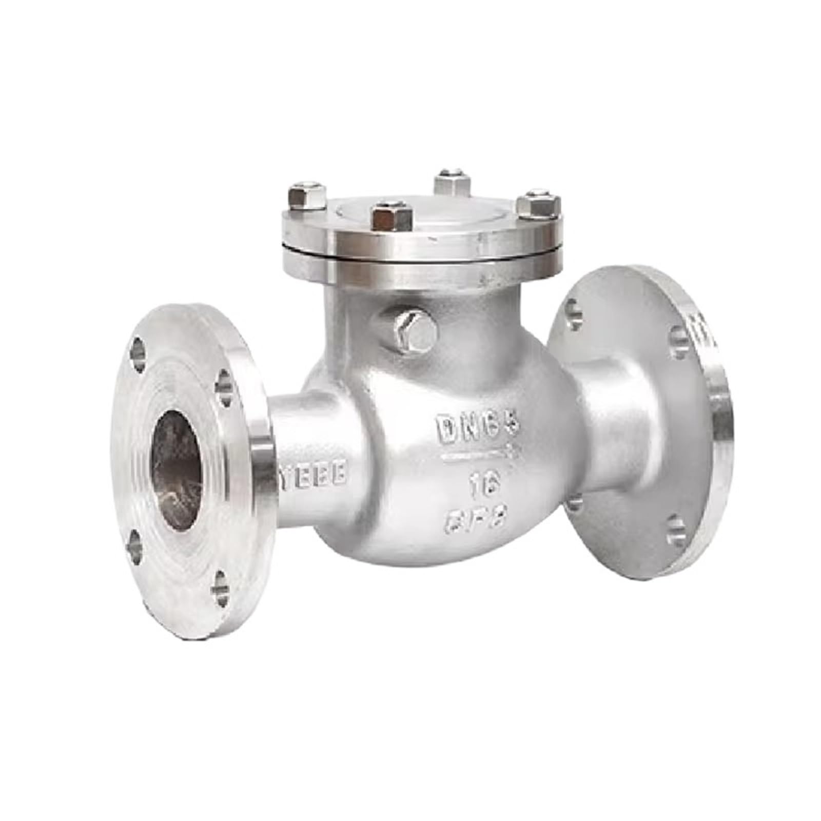 Dkgnyxnplj Dn20 Length 155 Stainless Steel Swing Check Valve H44w-16P Dn50 80 100(Dn20 Length 155)