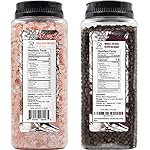 Soeos Himalayan Pink Salt 39 oz + Whole Black Peppercorns 18 oz, Coarse Grain, Kosher Salt for Grinder Refill, Salt and Pepper Grinder, Non-GMO Verified, Spice Seasoning Set for Cooking - Image 2