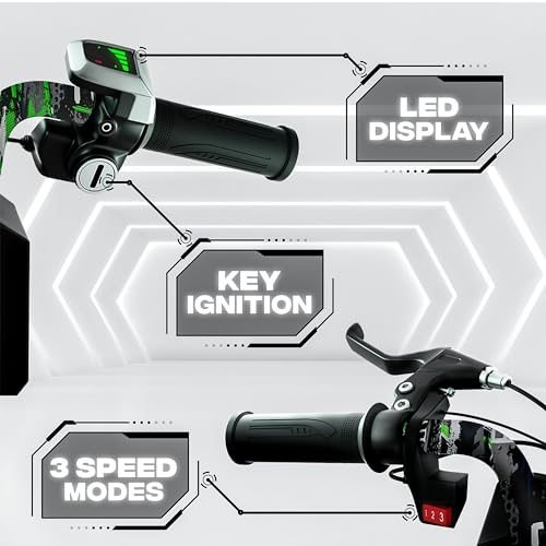 Image of Uboard 3-Wheel Drifter with LED Lights and Bluetooth for Kids Ages 6+Years,15 km /h Top Speed, 3-Hour Charge, 75 kg Weight Capacity