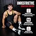 Matman Men’s & Youth Wrestling Singlet – High Performance Singlets for Wrestling or Weightlifting - Old School Singlet (Black/Gold, 3X-Small)
