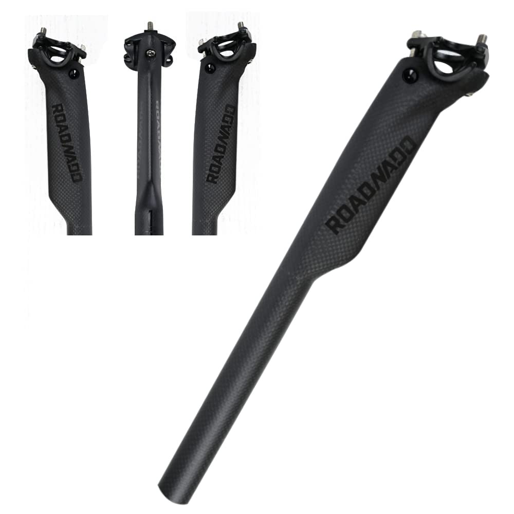 Roadnado Bike Seat Posts Adjustable Carbon Fibre Bicycle Seat Tube