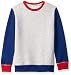 Produktbild Amazon Essentials Crew Neck novelty-athletic-sweatshirts, Light Grey Heather colorblock, 4T