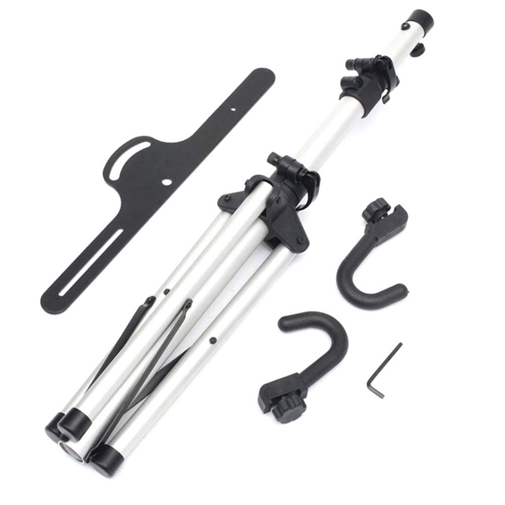 NANANA Pied Atelier Vélo VTT Montage Support Stand Réparation Hauteur Réglable 70-130cm, Convient pour Les VTT et la Plupart des Vélos