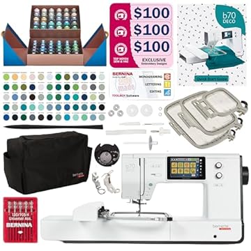 bernette b70 embroidery machine