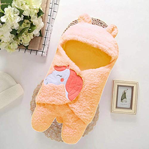 Image of BRANDONN Baby Blanket Newborn Gift Pack of Swaddle Wrapper, 0-9 Months, Length 68 cm x Width 68 cm