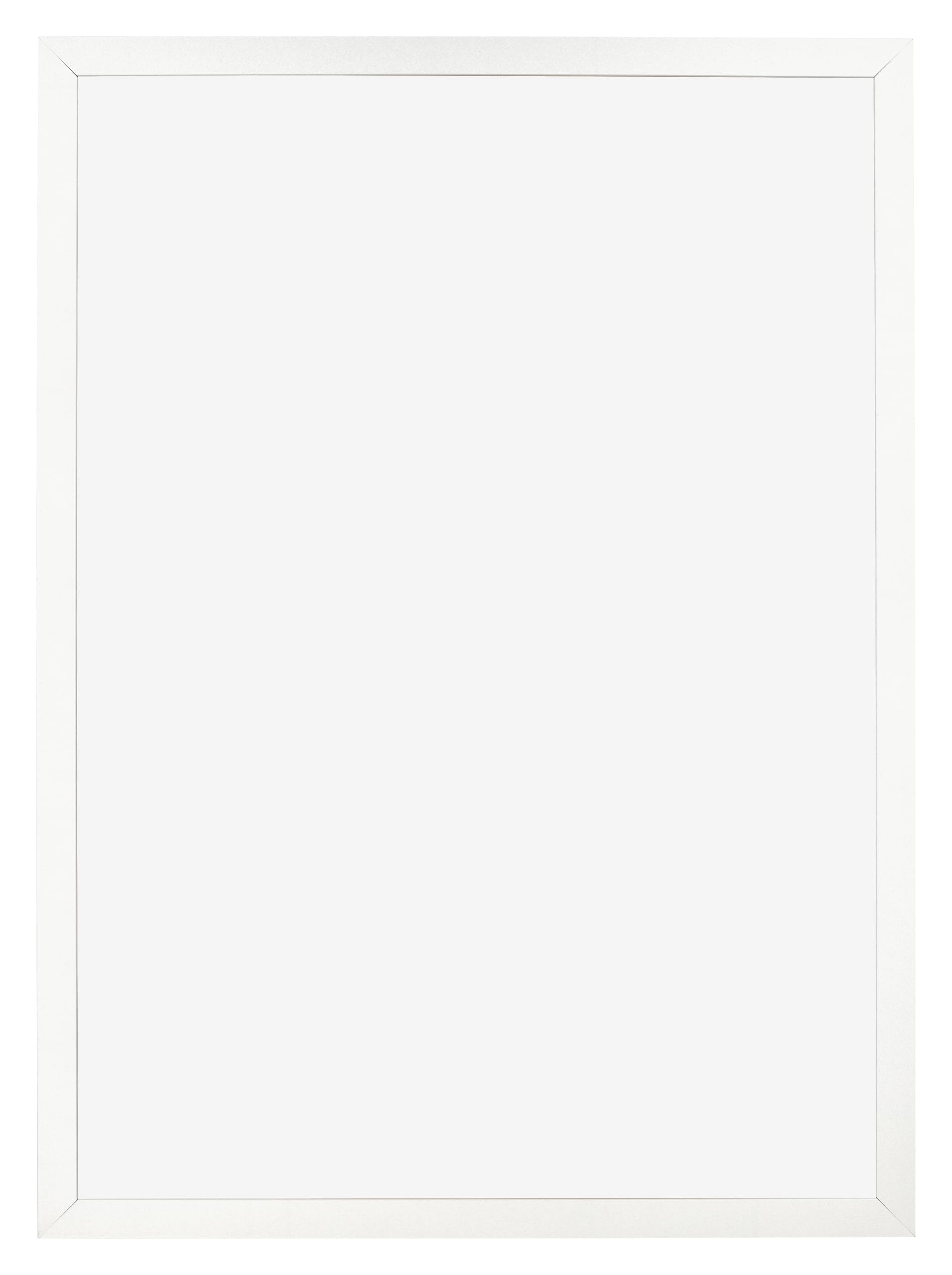 Dutch Frame Factory - Picture frame 25x35 cm - White High Gloss - MDF Picture frame with Antireflex Acrylic glass - Photo frame 25x35 cm - Benno