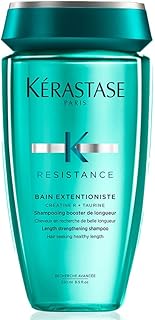 Kérastase Résistance Bain Extentioniste, Shampoo Fortalecedor para Cabelos Enfraquecidos e Quebradiços, Previne a Quebra e Estimula o Crescimento Capilar, 250ml