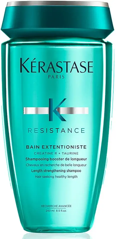 Kérastase Résistance Bain Extentioniste, Shampoo Fortalecedor para Cabelos Enfraquecidos e Quebradiços, Previne a Quebra e Estimula o Crescimento Capilar, 250ml