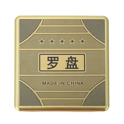 Brújula Feng Shui Pan Mediana 12cm Aleación Impermeable miniatura 1