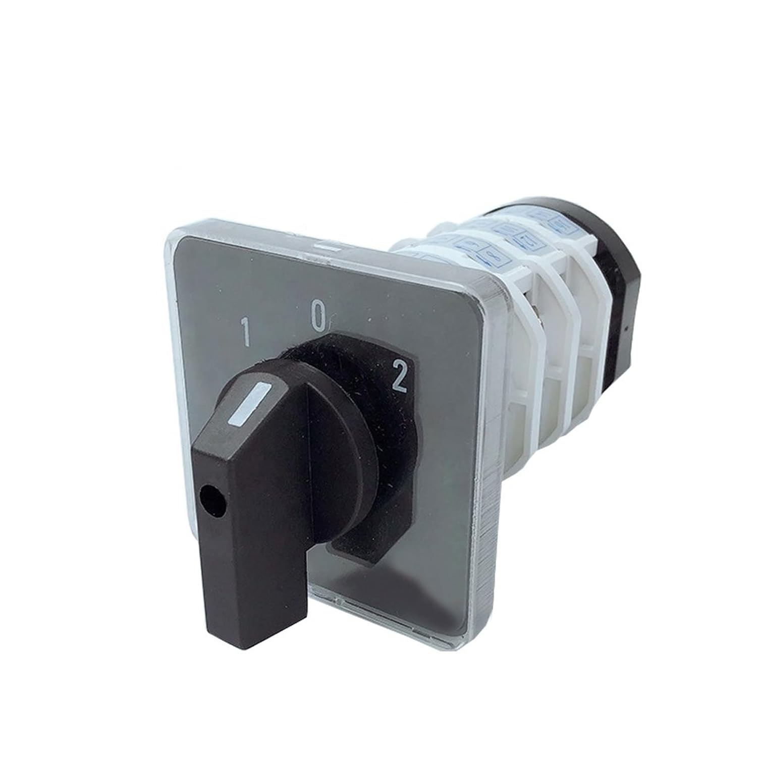 3 Positions Cam Switch YMZ12-32/4 Changeover Switches with Screws 660V 32A 4 Stages Levels Silver Contact 16 terminals
