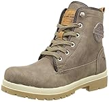 Leichte Laufsohle Mustang Damen 1207-601-308 Biker Boots, Braun (308 Erde), 38 EU