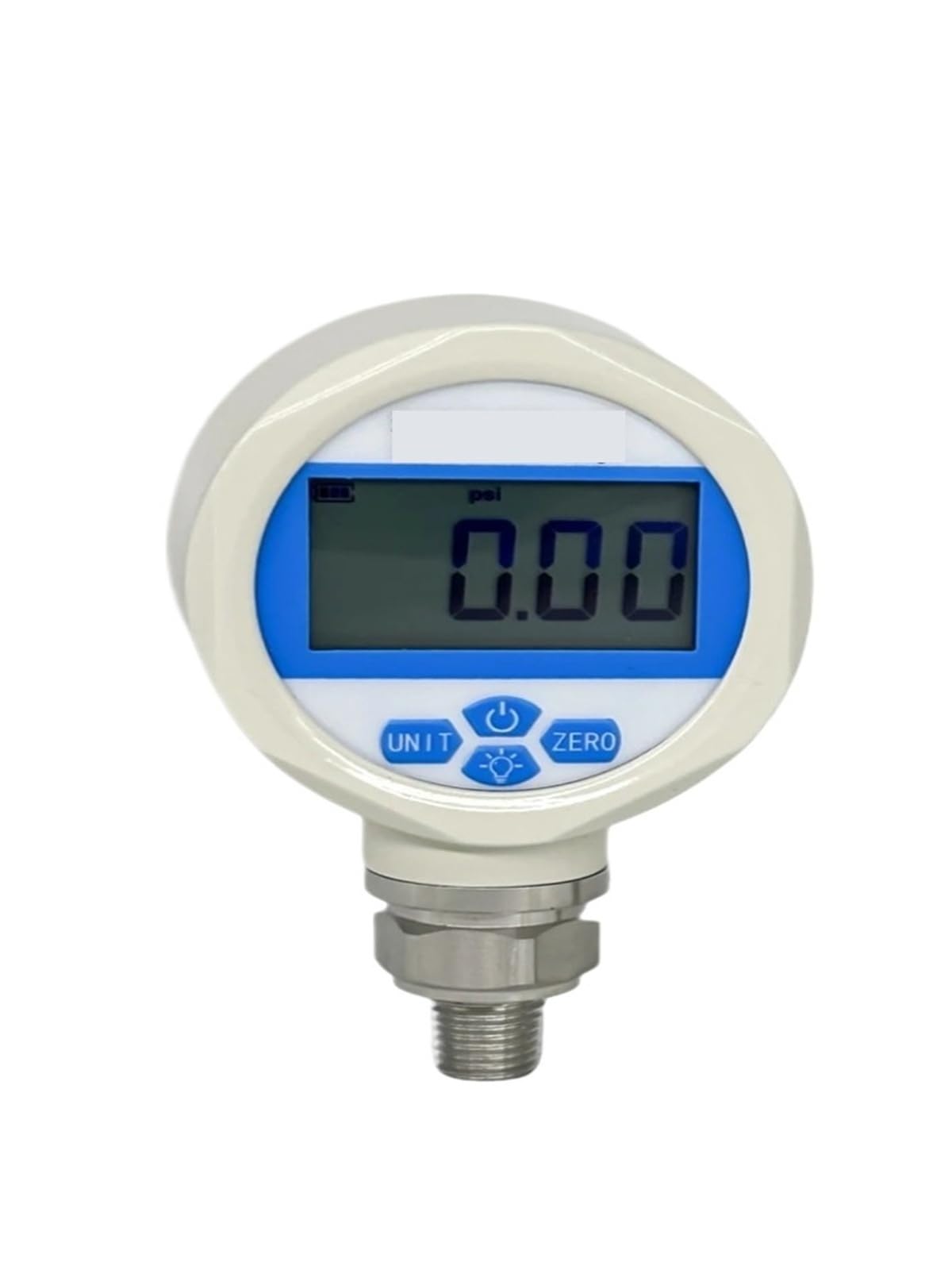 Vacuum Pressure Gauge 60mm Black 0.5 Accuracy Stainless Steel Case Measuring Instruments(0-1Mpa)