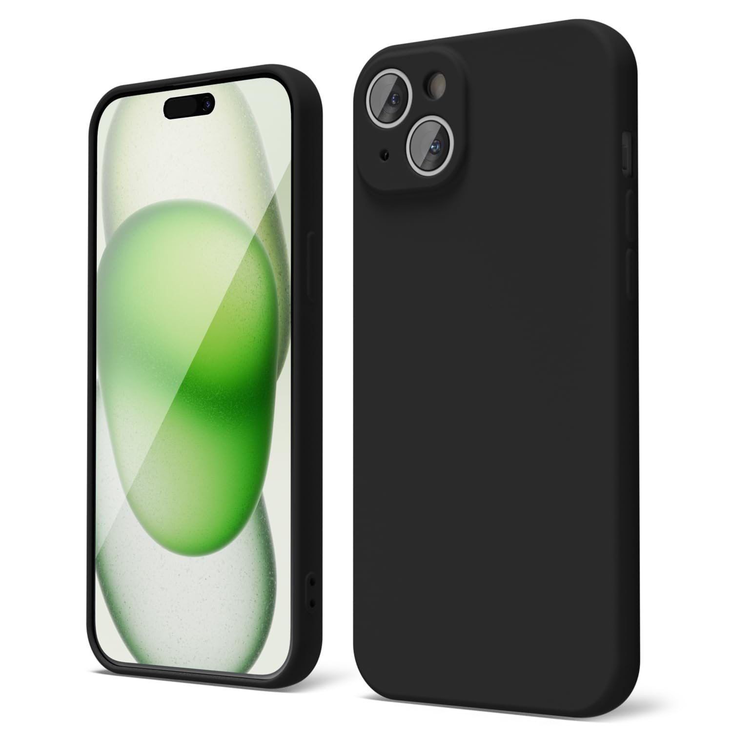oakxco for iPhone 16 Pro Max Case Liquid Silicone, Soft Rubber Gel Elegant Aesthetic Basic Simple Cover, Cute Thin Slim TPU Matte Solid Color Plain Smooth Case for Women Girl, Light Pink — view 906