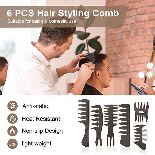 Set de 6 Peines para Cabello URAQT miniatura 3