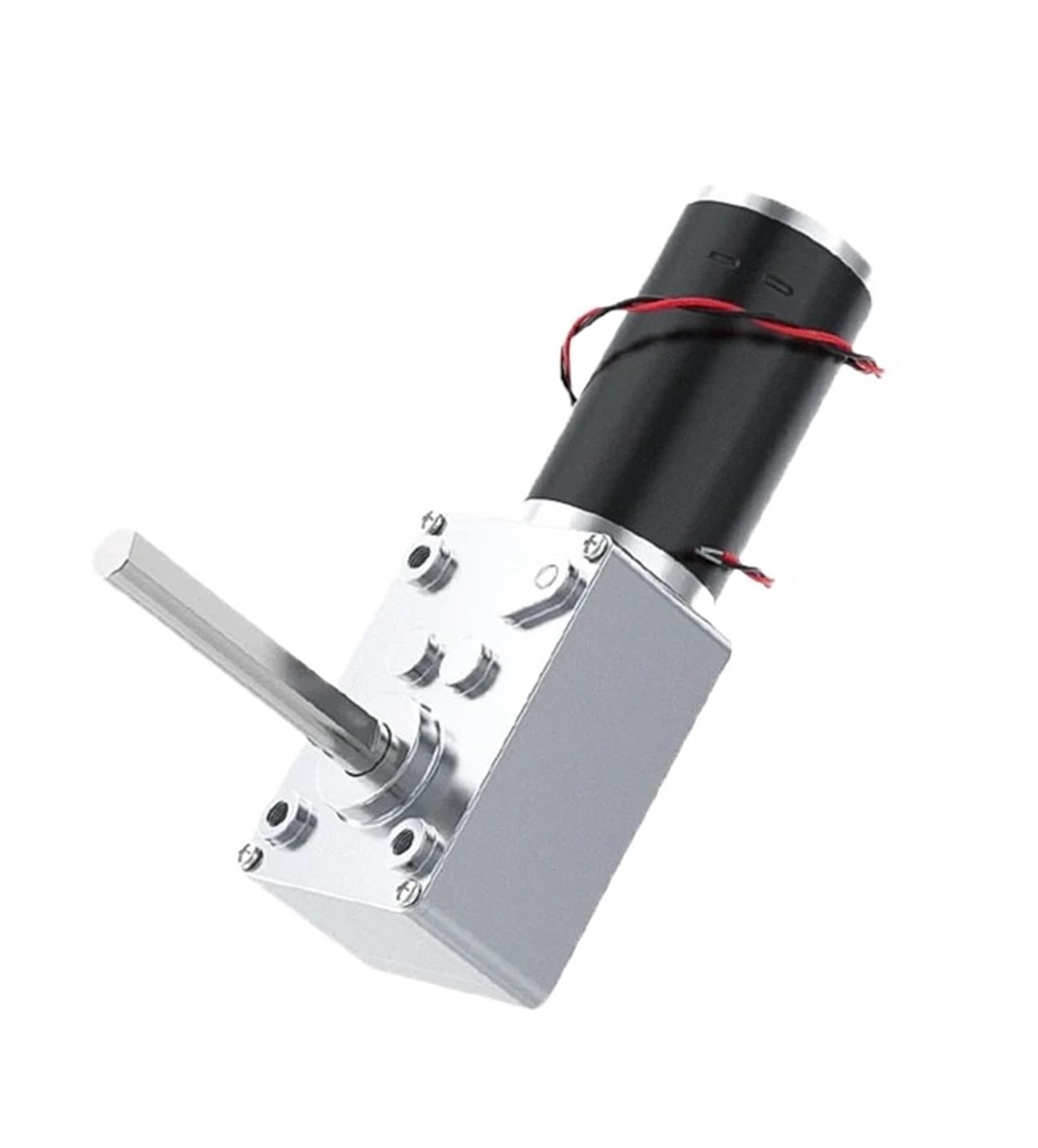 Motorreductor de engranaje helicoidal de 12V 80RPM para proyectos de torque 7
