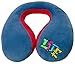 WALSER Rouleau pour la nuque Graffiti, appui-nuque-enfants, coussin de voyage-auto, oreiller appui-nuque, écureuil pour la nuque bleu