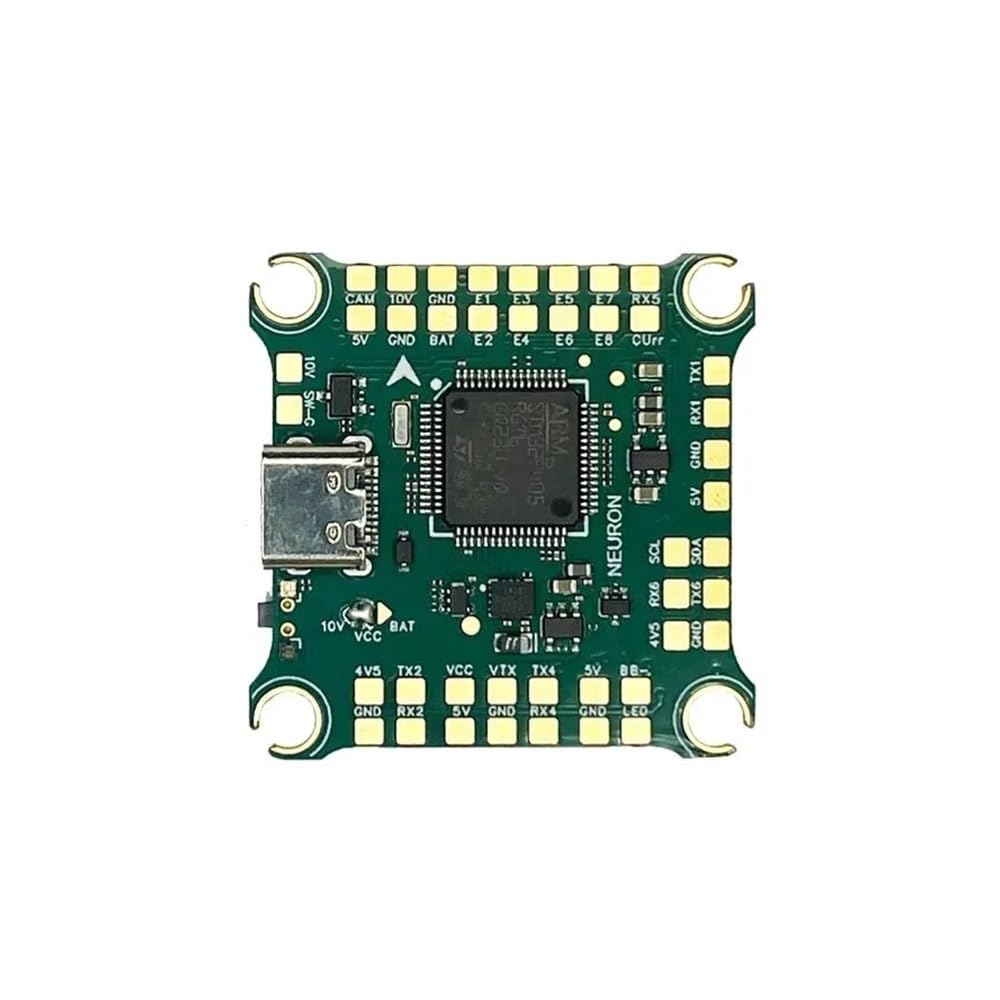 Controlador de Vuelo Neuron F405 Stack 55A/70A ESC 2-6S for Dron FPV | Apto for pila NEURON F405 55A/70A 20x2 0/30,5x30,5mm 2-6S(FC and 55A ESC)