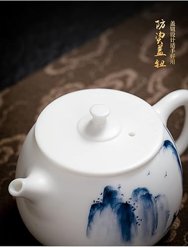 Miniatura 7 de Tetera pequeña con infusor Teteras para adultos La tetera de oficina Tetera de porcelana Infusor Tetera de la oficina Tetera