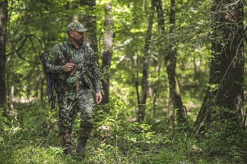 MO Tibbee Technical Hunt Shirt, Greenleaf, 2X-Large by Mossy Oak - Image 3