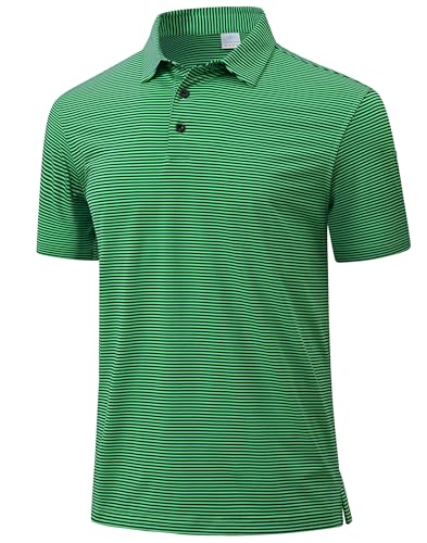 Image of Polo Shirts for Boys Golf Polo Shirt Short Sleeve Boys Performance Polo Dry Fit Stretch Collared UPF50+ Kids Golf Shirts