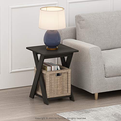 36% Off Furinno Modern End Table Set, 2-Pack Espresso - Image 2