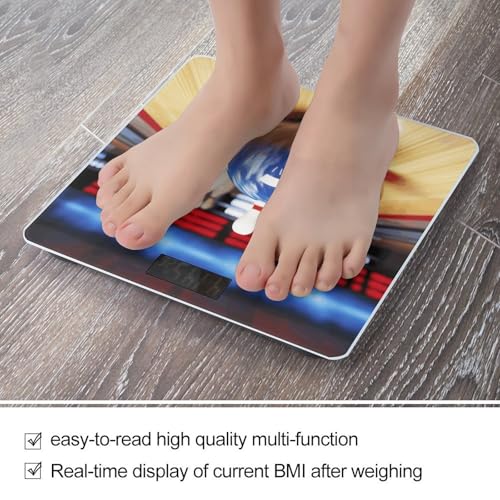 Báscula Digital de Baño Vidrio Templado 400 lb Capacidad miniatura 5