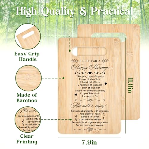 Tabla de cortar rectangular de bambú Tbaogusu miniatura 2