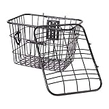 【Facile da usare】 Il cestello di ferro è facile da installare e pulire e puoi facilmente rimuoverlo e installare la parte anteriore della bici.