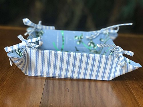 Pannier Oriental Azul e Verde Pequeno