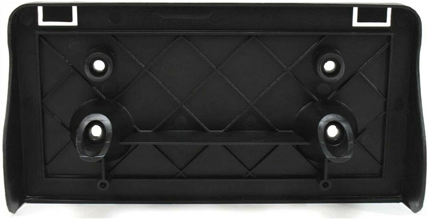 DAT AUTO PARTS Front Bumper License Plate Frame Tag Mounting Bracket Holder Replacement for 1997 1998 1999 2000 2001 2002 2003 2004 Dakota Pickup Truck Black Textured Plastic CH1068107 55076597AE