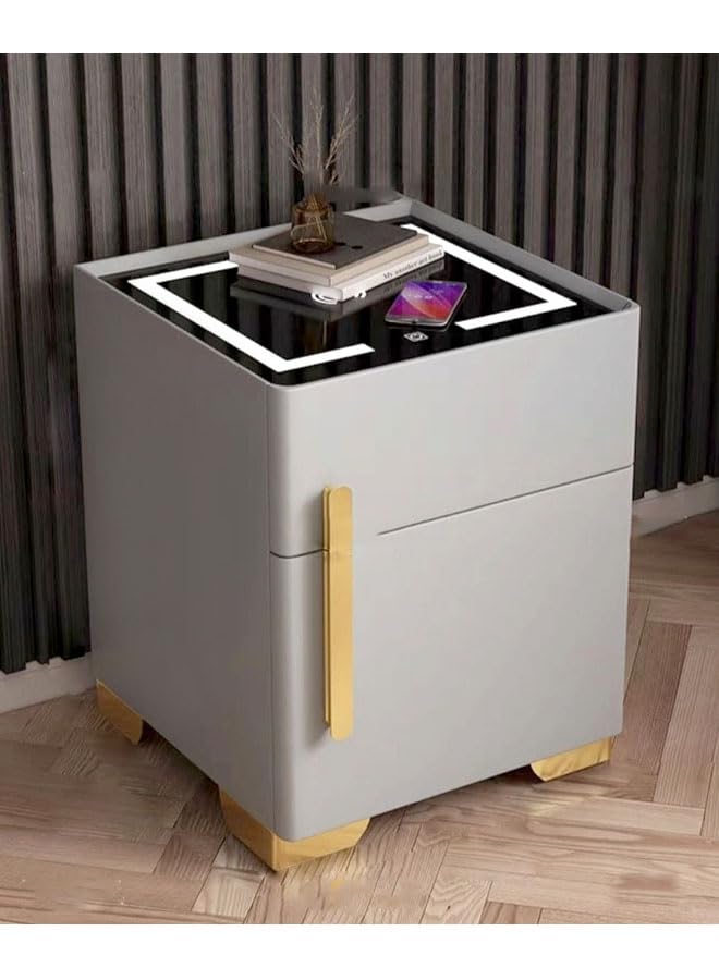 NKXSmart bedside table rechargeable and multifunctional wireless Charging and BT speaker for bedroom