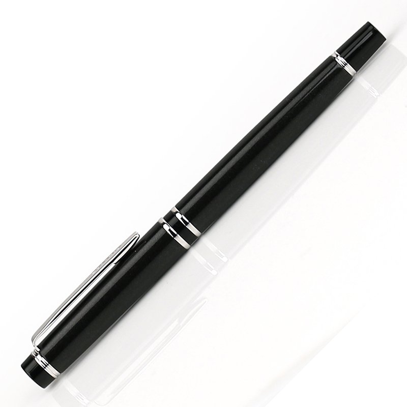 Amazon.co.jp: 万年筆 グランセNC ロジウム 黒 細字 FGNC-1MR-BF
