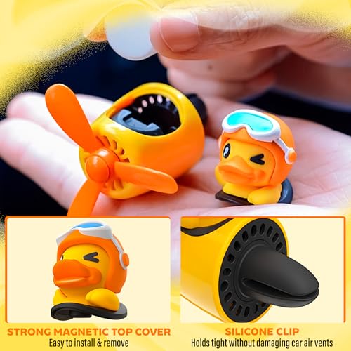 Image of Car Dіffusеr Air Freshener Car Decor - Air Freshener Diffuser Duck Саr Accessories Duck Аіr Freshener Vent Accessories Cute Diffuser - Cute Аir Frеshеnеrs for Саr Decorations