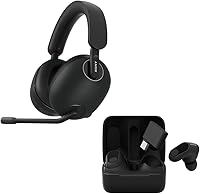 Vista 15 de Auriculares para juegos Sony INZONE H9, auriculares Bluetooth inalámbricos con cancelación de ruido y micrófono, sonido espacial 360, para PC y PS5