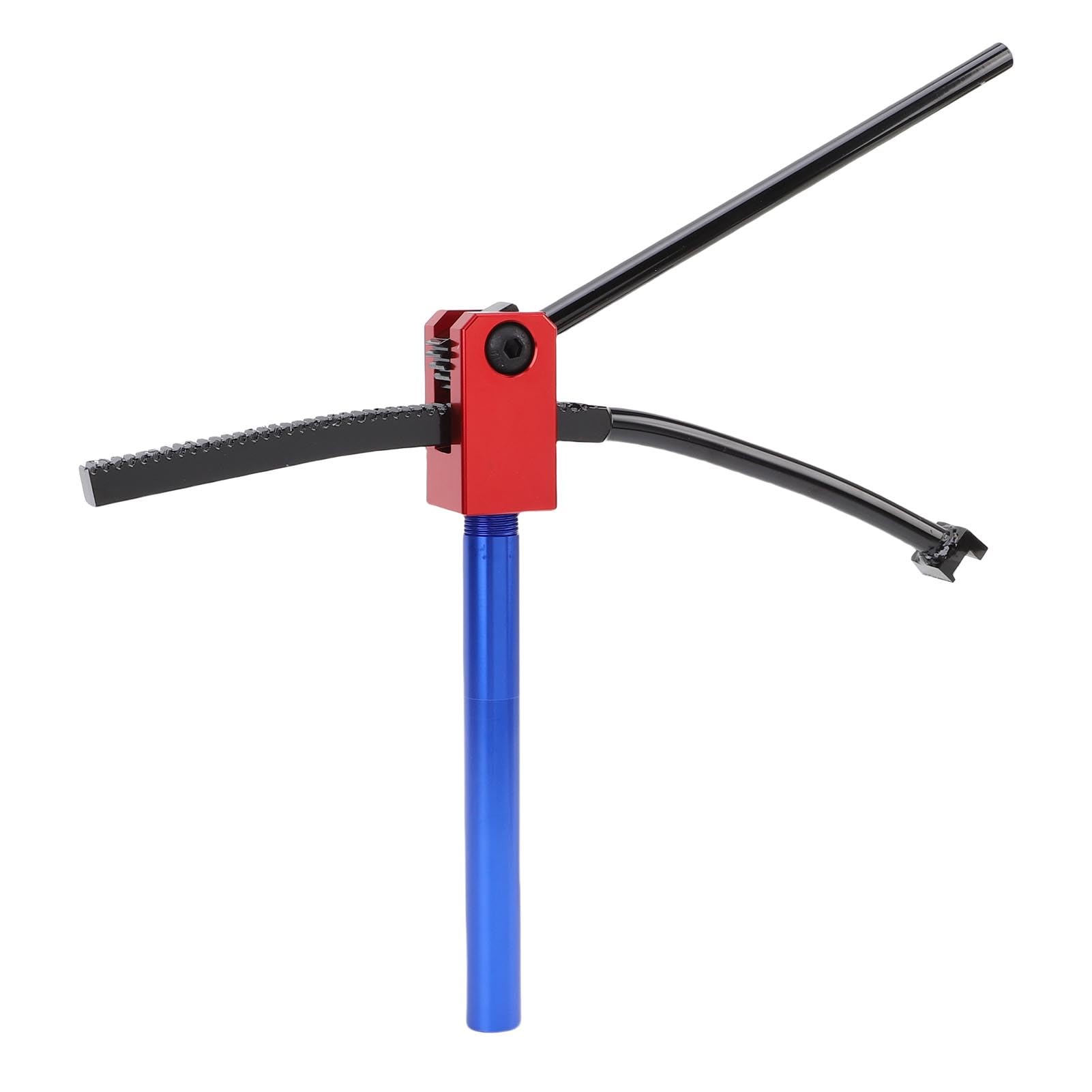 Ejoyous Herramienta para Cambiar Neumáticos de Moto de Cross, Kit de de Neumáticos de Aluminio con Piñón de Cremallera, Varillas de 15 a 25 Mm, Se Adapta a Ruedas de 16 a 21 Pulgadas para Conductores