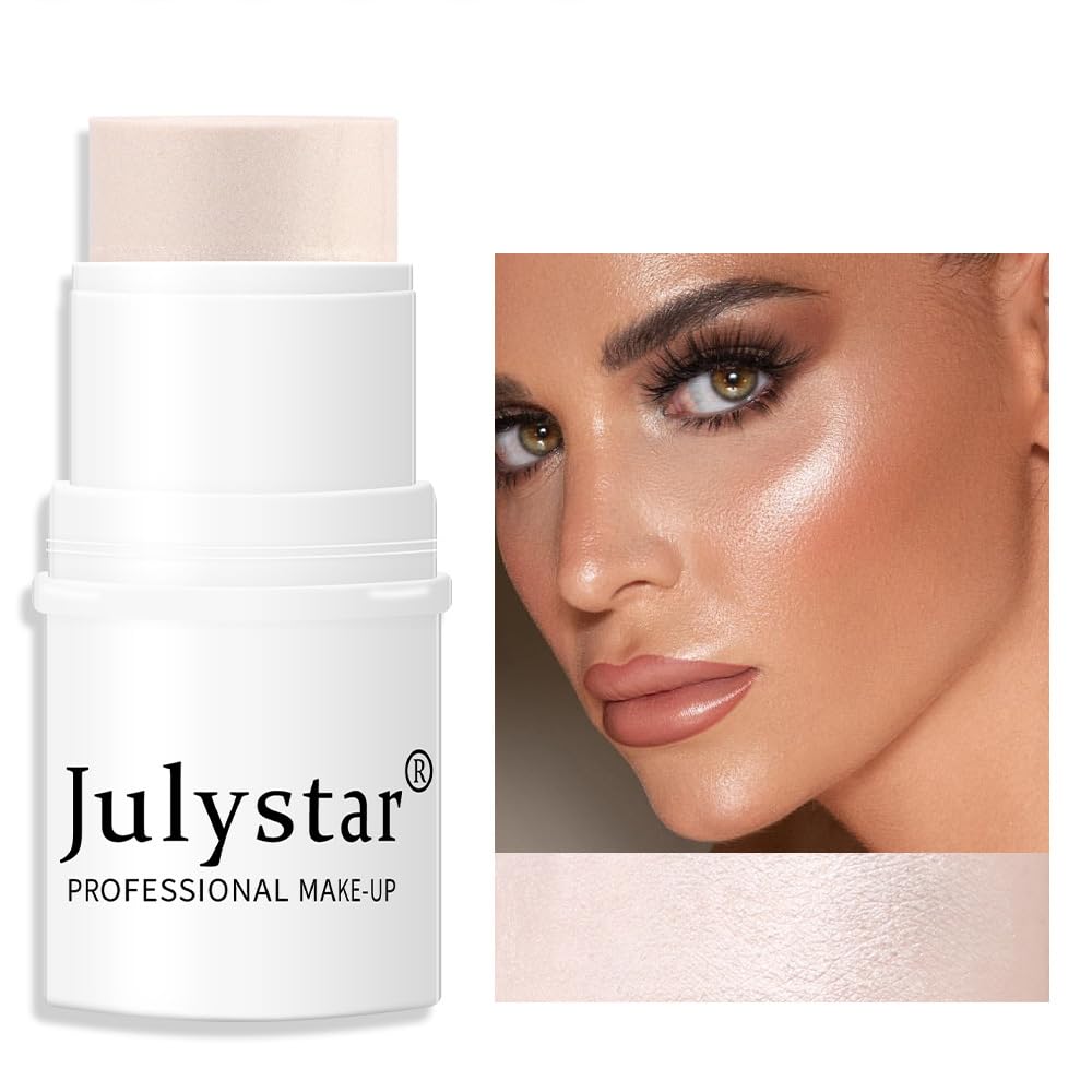 Cream Contour Sticks,Highlighter & Cream Blush Stick,Facial Shaping Makeup Sticks for Women,Face Make Up Sticks,Easy to Sculpt the Face and Create a